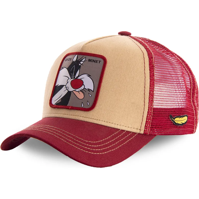 petten-gebogen-oranje-snapback-loomin2-sylvester-looney-tunes-van-capslab petten-gebogen-oranje-snapback-loomin2-sylvester-looney-tunes-van-capslab