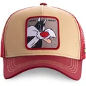 petten-gebogen-oranje-snapback-loomin2-sylvester-looney-tunes-van-capslab
