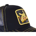 petten-gebogen-zwart-snapback-pikachu-pokemon-van-capslab