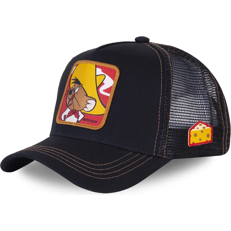 petten-gebogen-zwart-snapback-speedy-gonzales-looney-tunes-van-capslab petten-gebogen-zwart-snapback-speedy-gonzales-looney-tunes-van-capslab