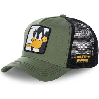 Grøn trucker kasket Daffy Duck DAF2 Looney Tunes fra Capslab
