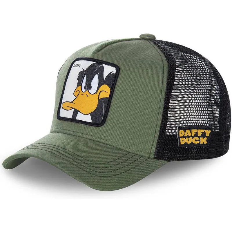petten-gebogen-groen-snapback-daf2-daffy-duck-looney-tunes-van-capslab