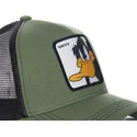 capslab-daffy-duck-daf2-looney-tunes-trucker-cap-grun