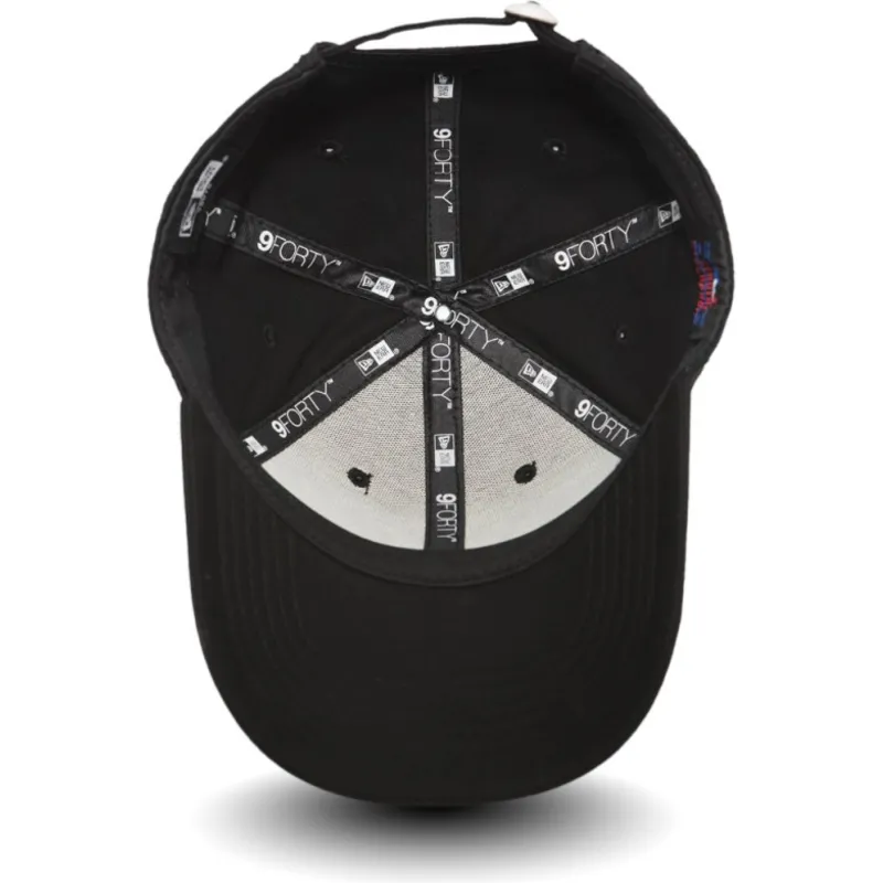 cappellino-curvo-nero-regolabile-con-logo-nero-9forty-league-essential-di-new-york-yankees-mlb-di-new-era