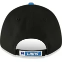 gorra-curva-negra-ajustable-9forty-the-league-de-detroit-lions-nfl-de-new-era