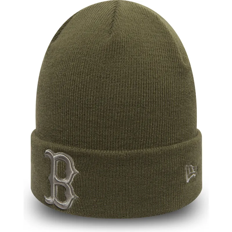mutsen-groen-cuff-knit-league-essential-van-boston-red-sox-mlb-van-new-era
