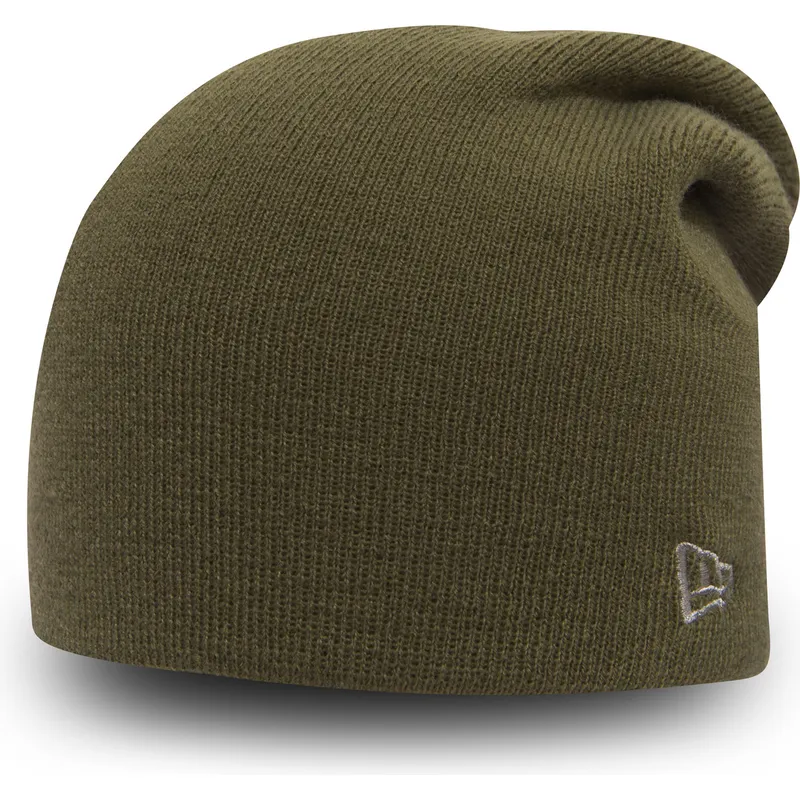 mutsen-groen-long-knit-essential-van-new-era