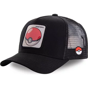 Capslab Poké Ball POK1 Pokémon Black Trucker Hat