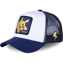 casquette-trucker-blanche-et-bleue-pikachu-pik8-pokemon-capslab