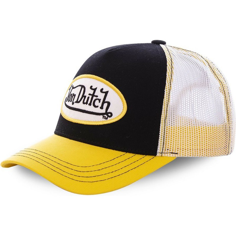von-dutch-col-bla-black-and-yellow-trucker-hat