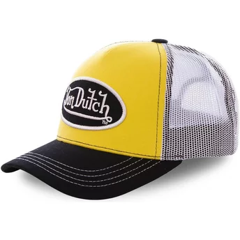 Gorra trucker amarilla, blanca y negra COL YEL de Von Dutch