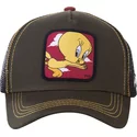 capslab-tweety-tit2-looney-tunes-green-trucker-hat