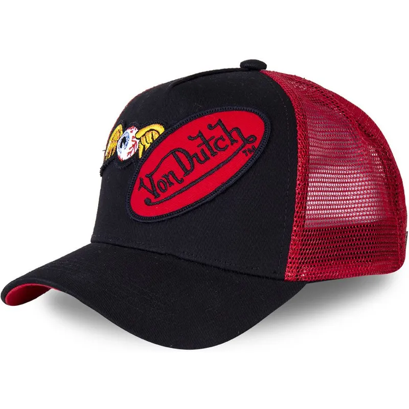petten-gebogen-zwart-snapback-dblpat-van-von-dutch