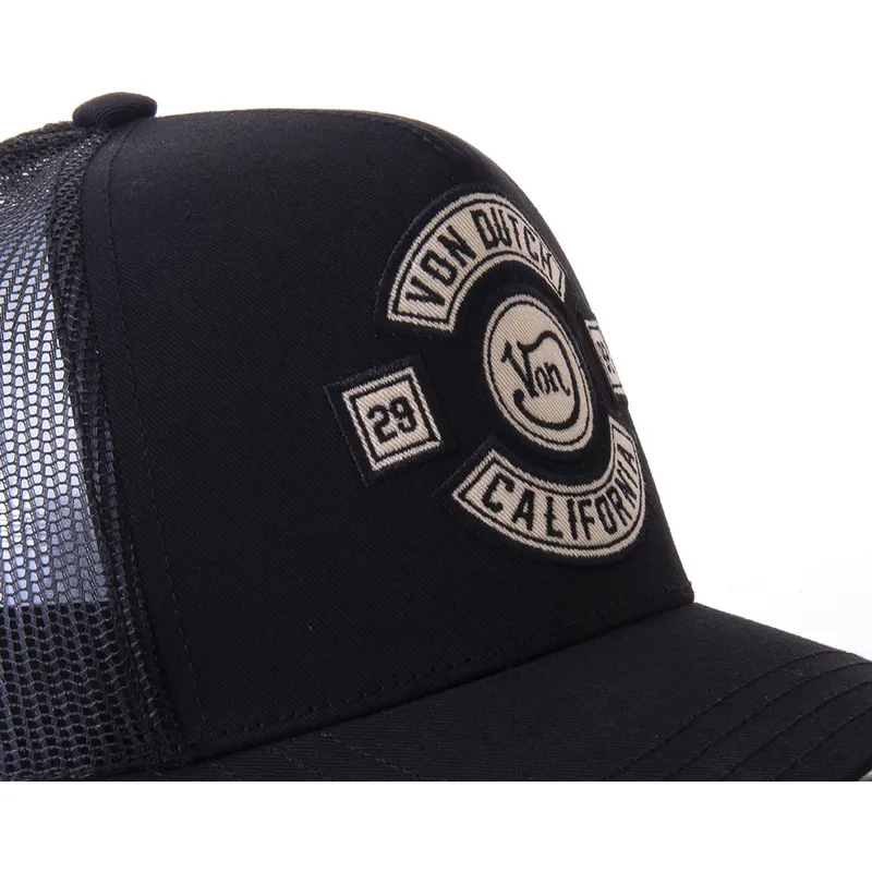 petten-gebogen-zwart-snapback-van-von-dutch
