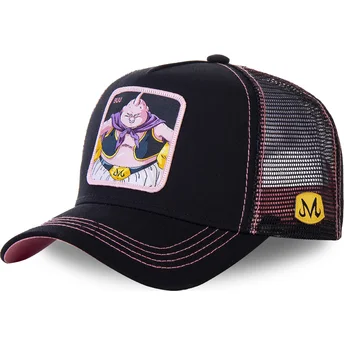 gorra-trucker-negra-y-rosa-buu-big3-dragon-ball-de-capslab