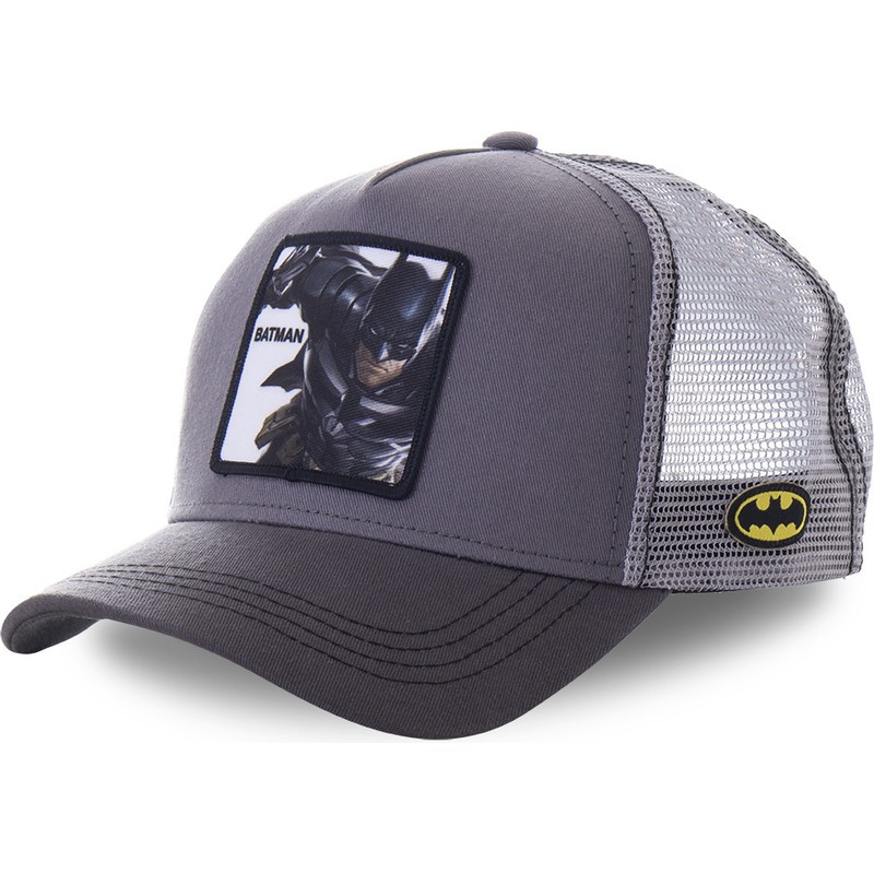 Capslab Batman BTM1 DC Comics Grey Trucker Hat: 
