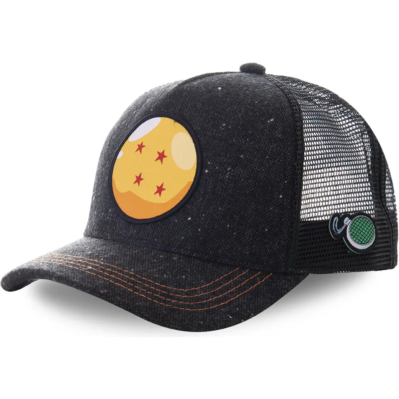petten-gebogen-zwart-snapback-dragonball-4-sterren-dragon-ball-van-capslab petten-gebogen-zwart-snapback-dragonball-4-sterren-dragon-ball-van-capslab