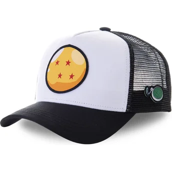 gorra-trucker-blanca-y-negra-bola-de-dragon-4-estrellas-cri2-dragon-ball-de-capslab