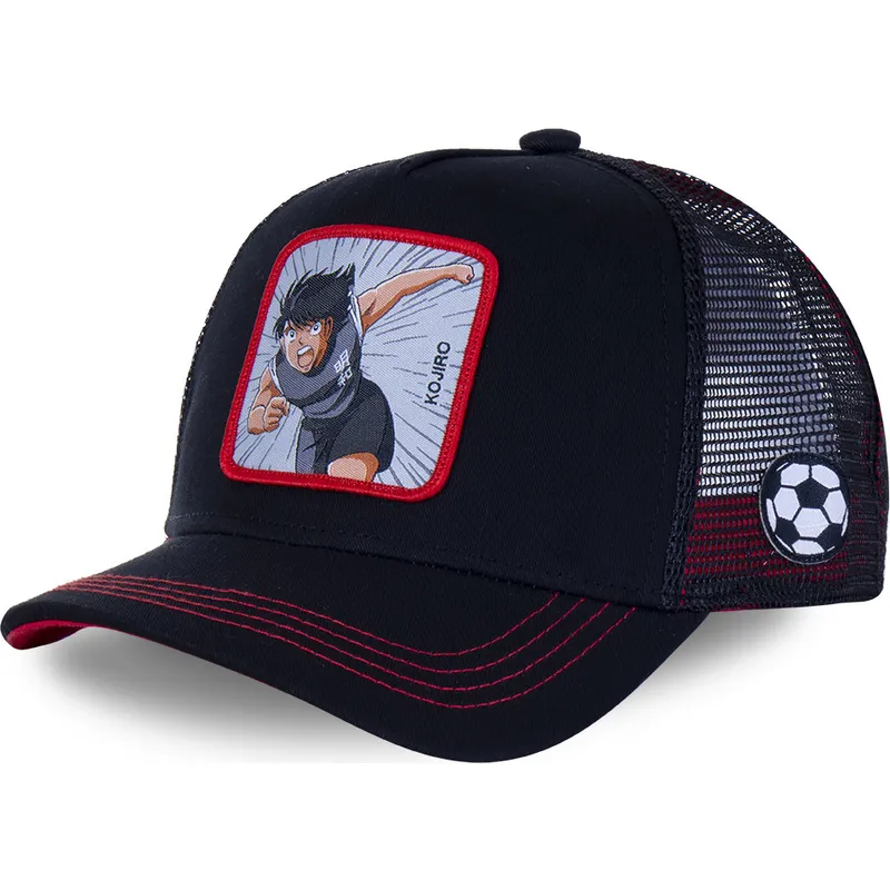 petten-gebogen-zwart-snapback-mark-lenders-kampioenen-oliver-en-benji-van-capslab
