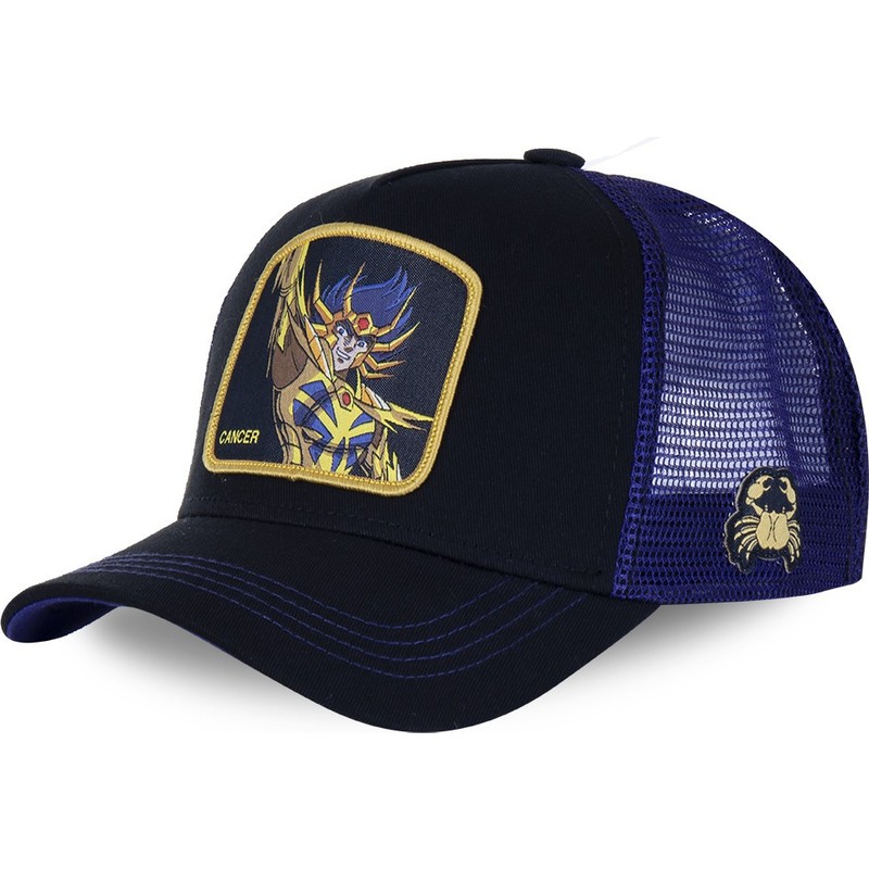 Gorra trucker negra Cancer CAN Saint Seiya Los Caballeros del Zodiaco