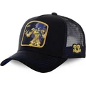capslab-gemini-gem-saint-seiya-knights-of-the-zodiac-black-trucker-hat