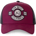 petten-gebogen-rood-snapback-bikbor-van-von-dutch