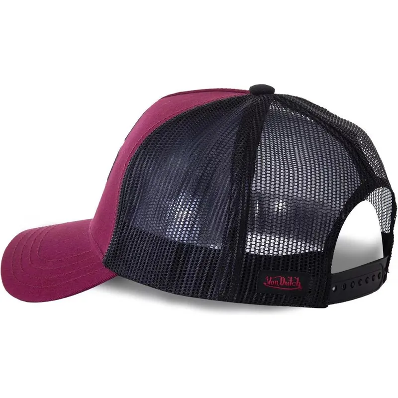 cappellino-trucker-granata-bikbor-di-von-dutch