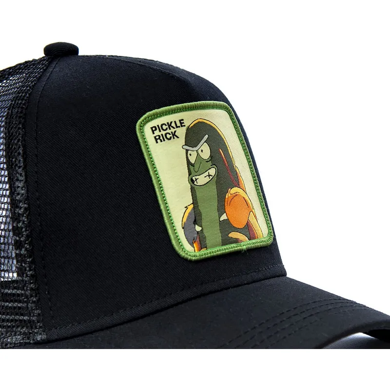 petten-gebogen-zwart-snapback-pickle-ckl2-rick-sanchez-rick-en-morty-van-capslab