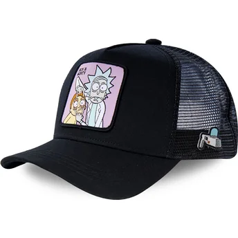 Petten gebogen zwart snapback LOO1 Rick Rick en Morty Rick en Morty van Capslab