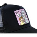 capslab-loo1-rick-and-morty-black-trucker-hat