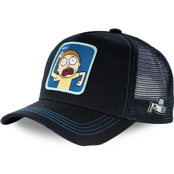 Casquette trucker noire Morty MOR1 Rick et Morty Capslab