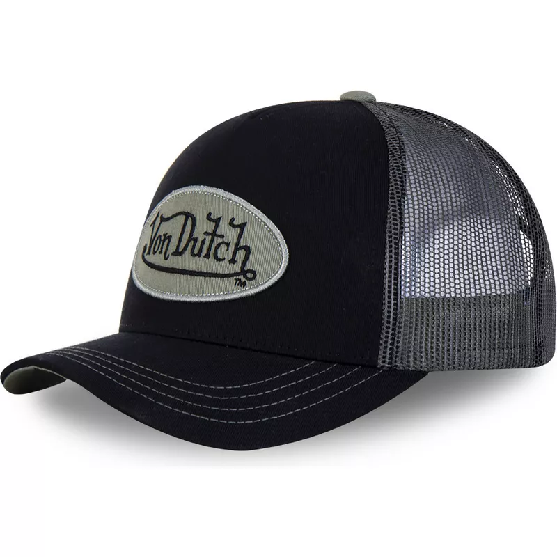 von-dutch-arm-black-and-green-trucker-hat