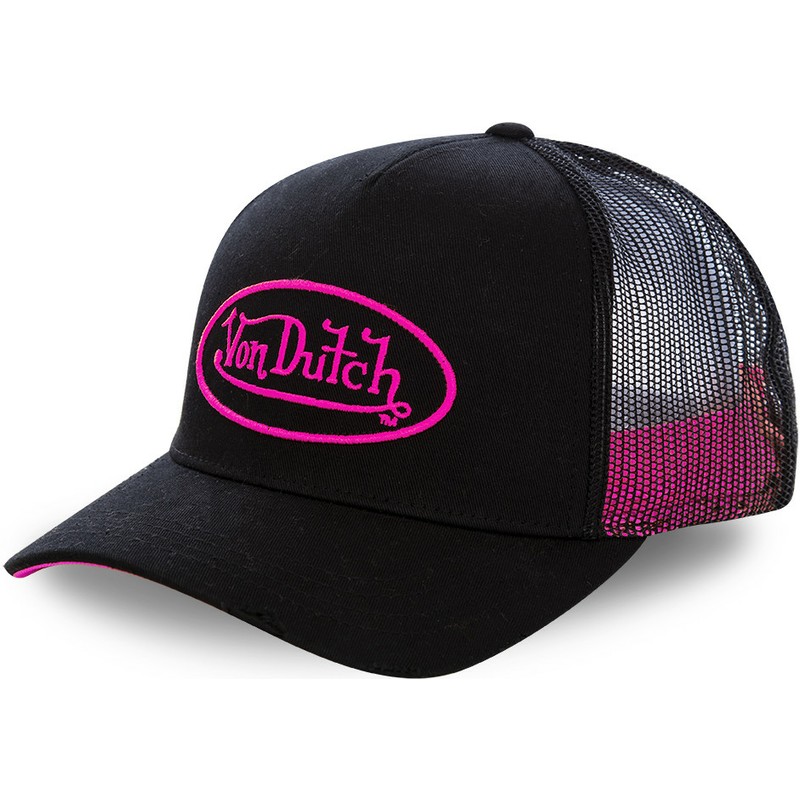von-dutch-pink-logo-neo-pin-black-trucker-hat