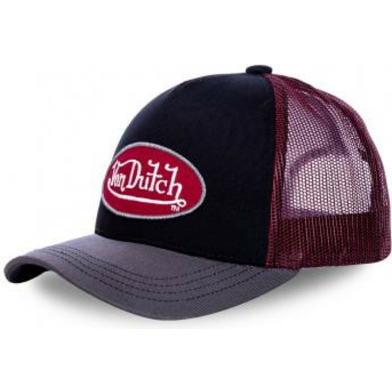 von-dutch-rba-black-red-and-grey-trucker-hat