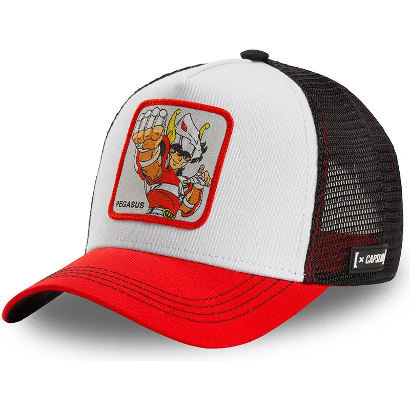 petten-gebogen-wit-snapback-pegasus-seiya-saint-seiya-ridders-van-de-zodiac-van-capslab petten-gebogen-wit-snapback-pegasus-seiya-saint-seiya-ridders-van-de-zodiac-van-capslab