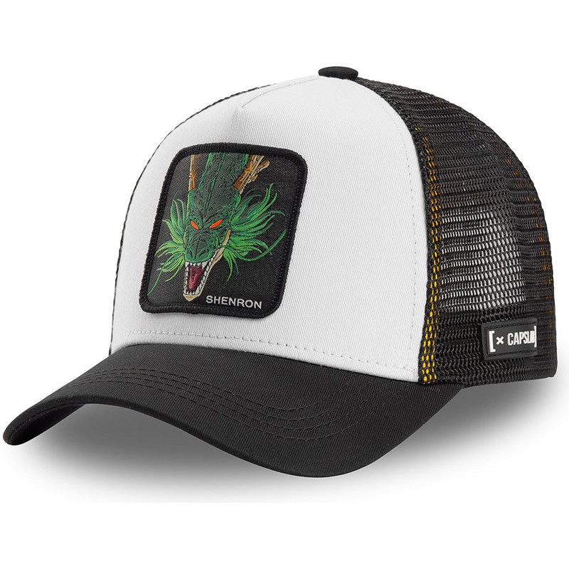 Capslab Shenron SHEN2 Dragon Ball White and Black Trucker Hat