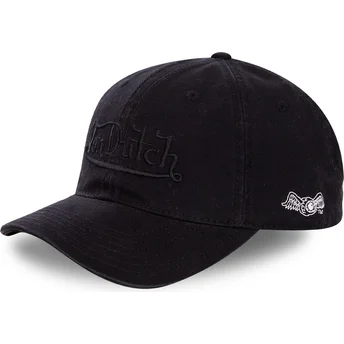 Petten gebogen zwart verstelbaar FORESTN van Von Dutch