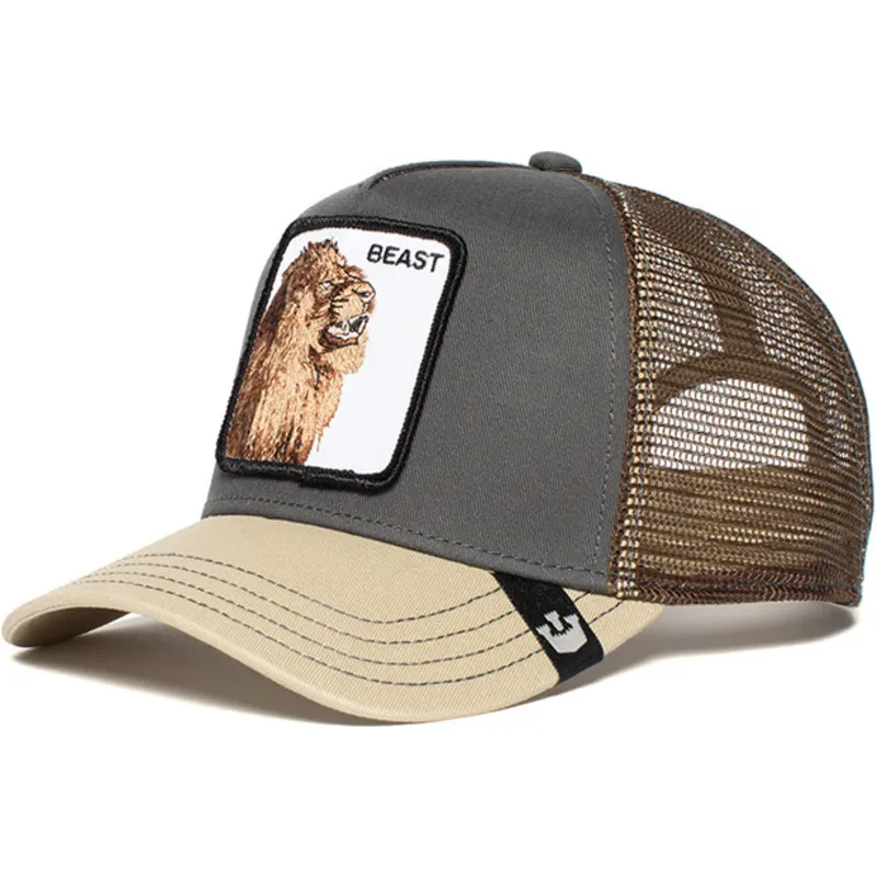 petten-gebogen-grijs-snapback-beast-affair-the-farm-van-goorin-bros