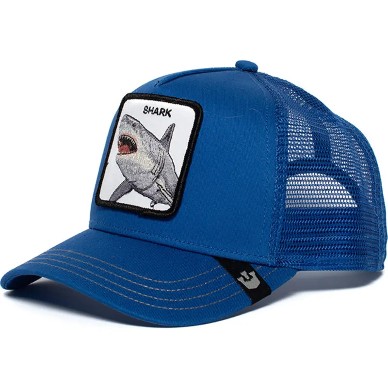 gorra-trucker-blu-squalo-chomp-chomp-di-goorin-bros