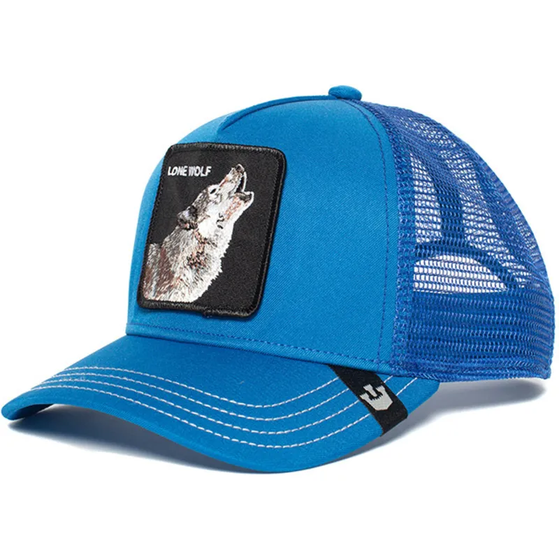 petten-gebogen-blauw-snapback-wolf-the-farm-van-goorin-bros