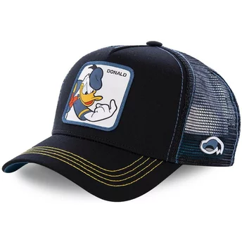 Capslab Youth Donald Duck KID_DON2 Disney Black Trucker Hat