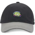 cappellino-snapback-nero-e-grigio-curva-rey-nikochan-nik1-dr-slump-di-capslab