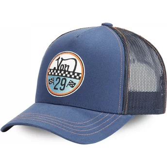 Von Dutch ADAM BLU Blue Trucker Hat
