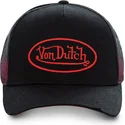 petten-gebogen-zwart-snapback-neo-red-van-von-dutch