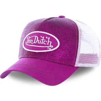 petten-gebogen-roze-snapback-pur-van-von-dutch
