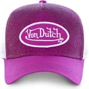 petten-gebogen-roze-snapback-pur-van-von-dutch
