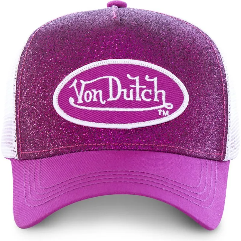 petten-gebogen-roze-snapback-pur-van-von-dutch