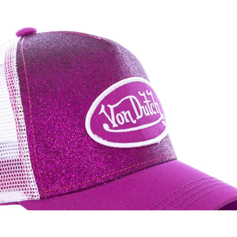 petten-gebogen-roze-snapback-pur-van-von-dutch