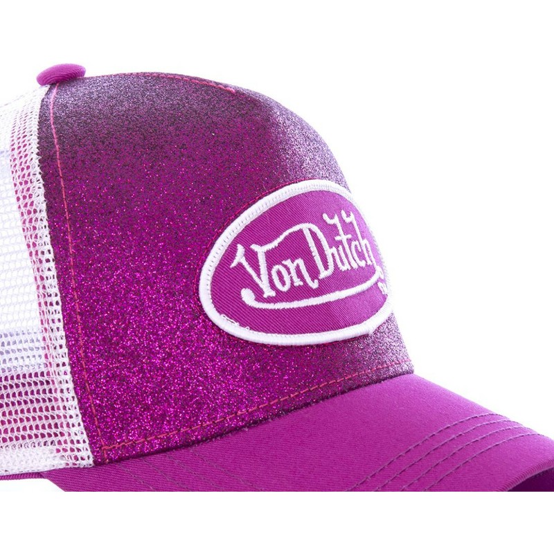 von-dutch-pur-pink-and-white-trucker-hat
