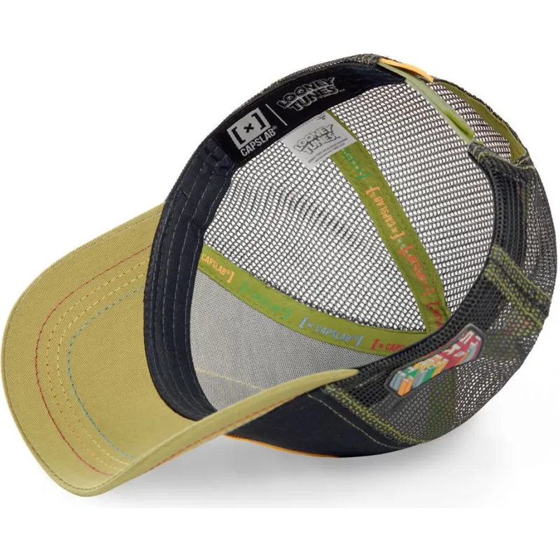 petten-gebogen-zwart-snapback-loo-mar1-marvin-de-marsman-looney-tunes-van-capslab